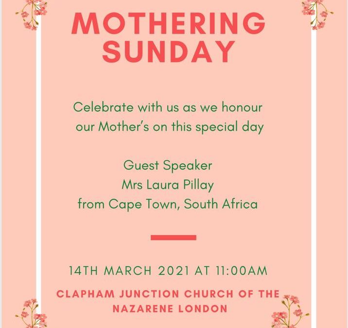 Mothering Sunday Service